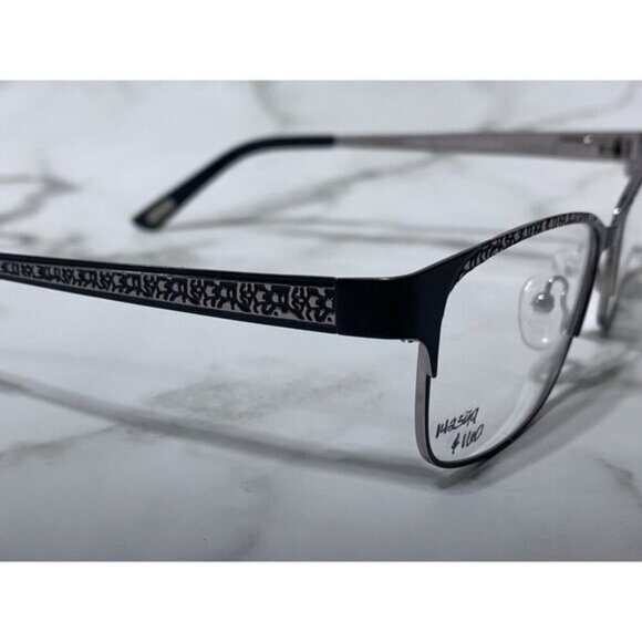 MIA RAE - BARBIE 53-17-135 Black and Silver Glasses Frames - Picture 7 of 8